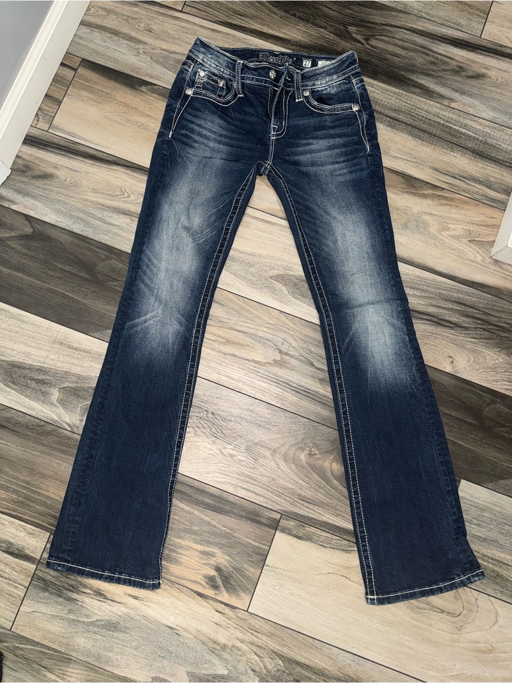 MissMe jeans 27x31 Women’s beautiful Bling - Picture 2 of 6